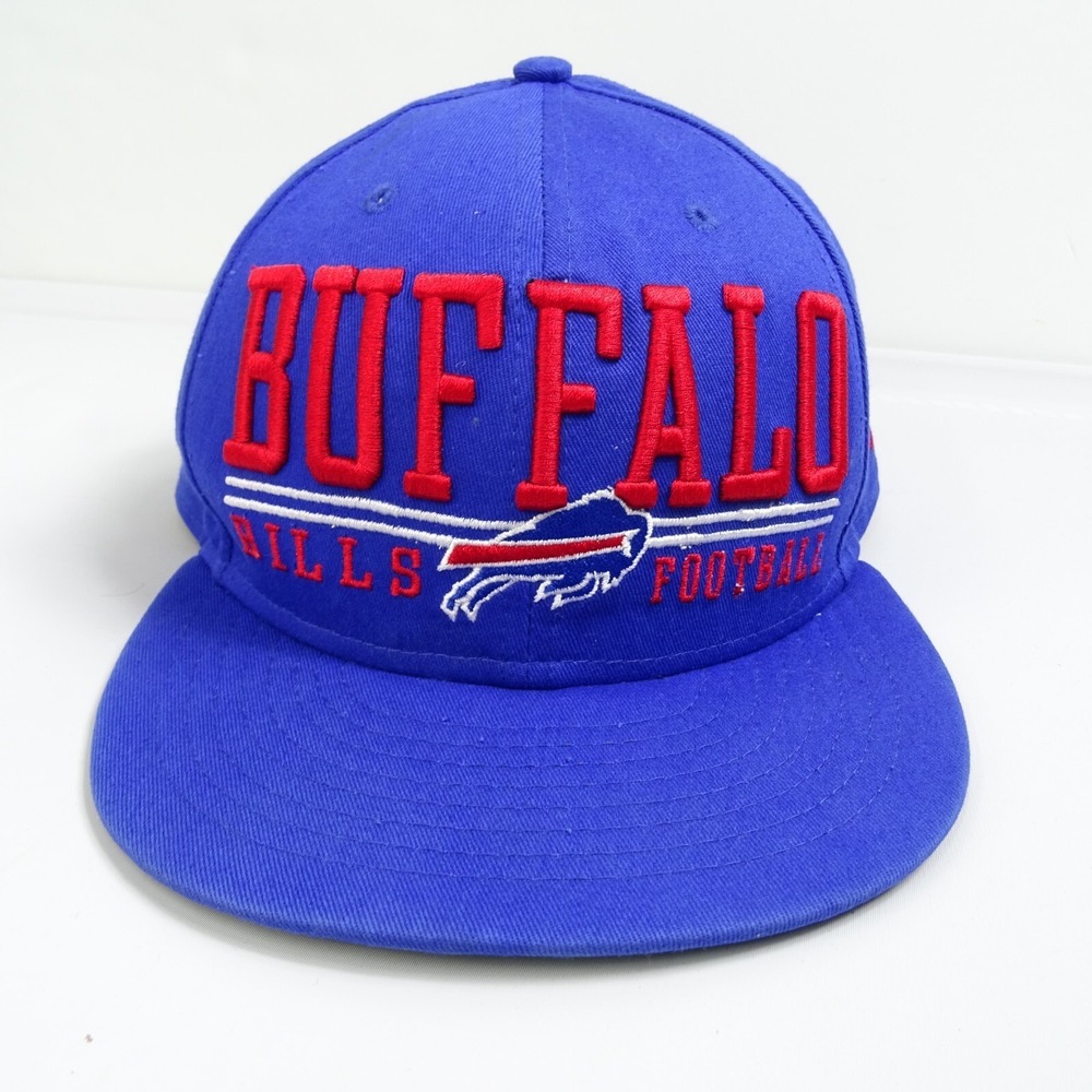Buffalo Bills NFL New Era 9Fifty Embroidered Spellout Snapback Hat Cap OSFA
